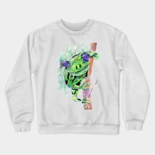 Big Green Frog Crewneck Sweatshirt